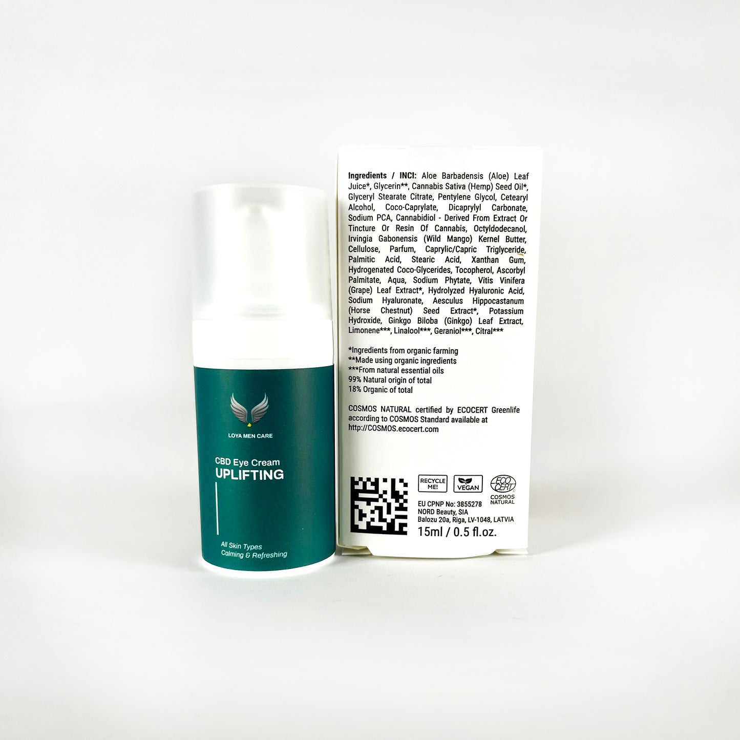 Uplifting • CBD Oogcrème